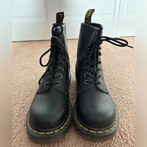 Dr. Martens 1460 Womens Black Lace Up Boots